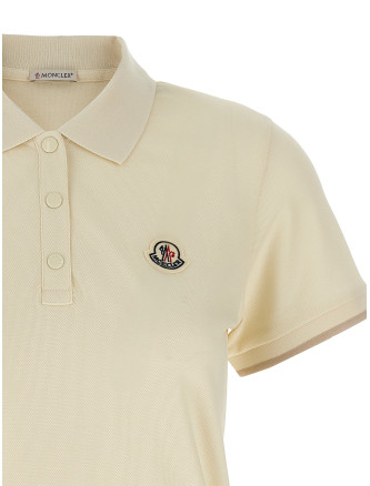 Logo patch polo shirt #