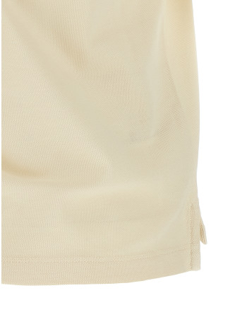 Logo patch polo shirt #