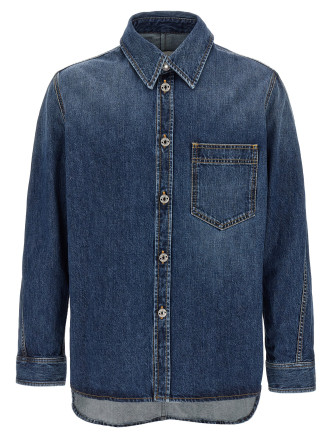 Denim overshirt