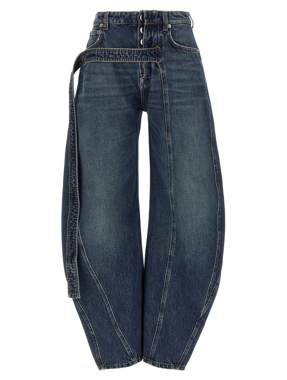 'The Blue Denim Strap' jeans #1
