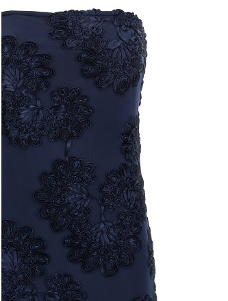 '3D Mesh Maxi' dress #