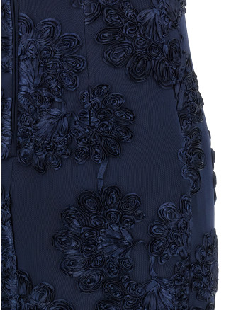 '3D Mesh Maxi' dress #