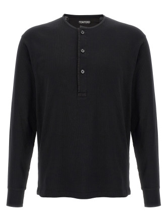 Ribbed cotton t-shirt