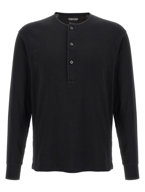 Ribbed cotton t-shirt #1