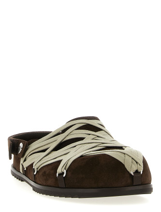 'Megalace Mule Granola' sabots #