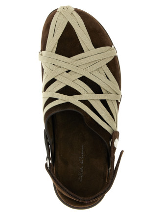 'Megalace Mule Granola' sabots #