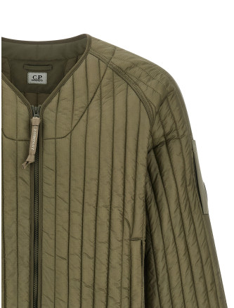 Ribbed down jacket #