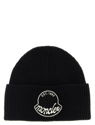 Logo patch beanie