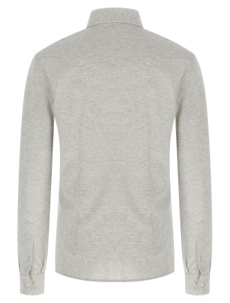 Piqué cotton shirt #