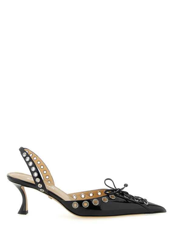 'Crystalized Corset' slingback #1