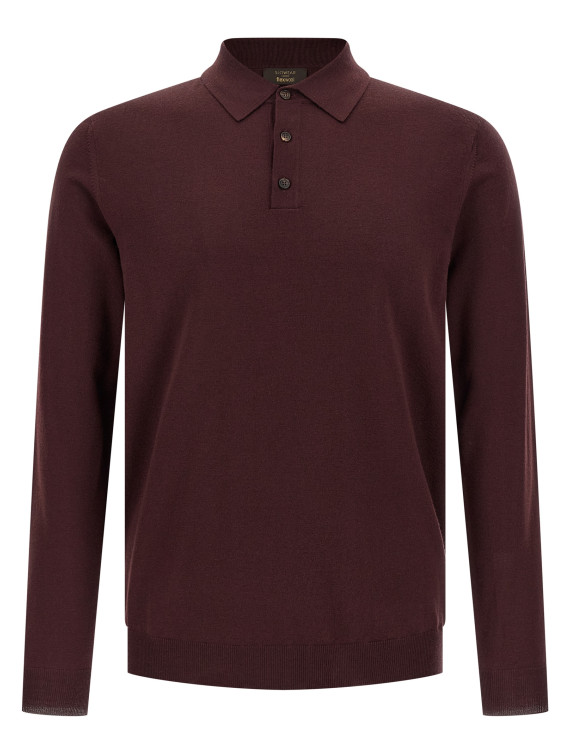 Virgin wool polo shirt #1