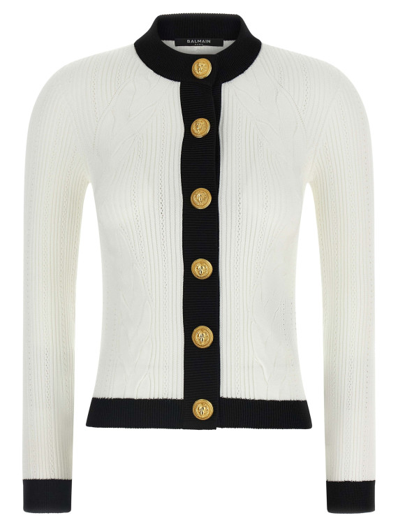 Two-tone cardigan #1