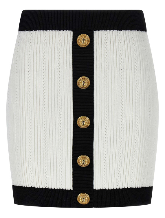 Two-tone miniskirt #1