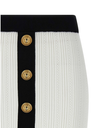 Two-tone miniskirt #