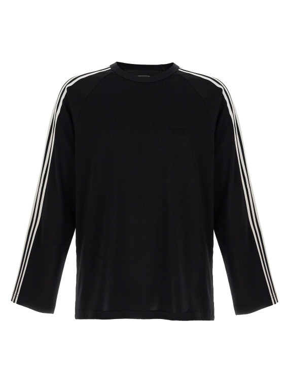 'Y-3 Long Sleeve Tee 3-Stripes' T-shirt #1