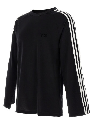 'Y-3 Long Sleeve Tee 3-Stripes' T-shirt #