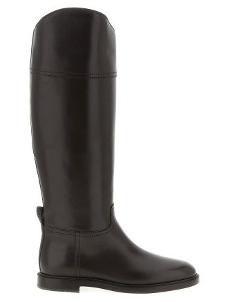 Leather boots Monile