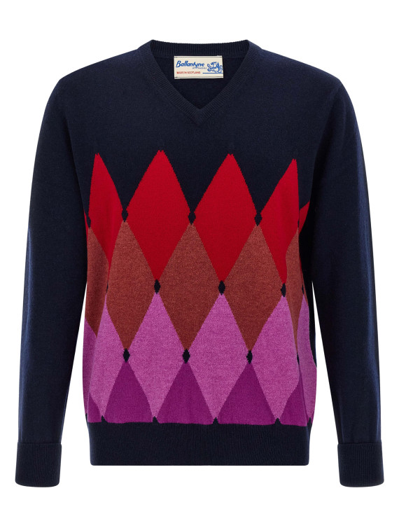 Argyle pattern sweater #1