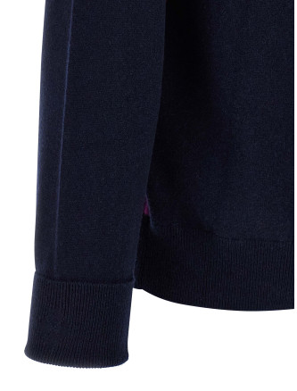 Argyle pattern sweater #