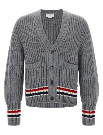RWB tape cardigan