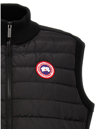 'HyBridge® Quilted KniKnit' vest #
