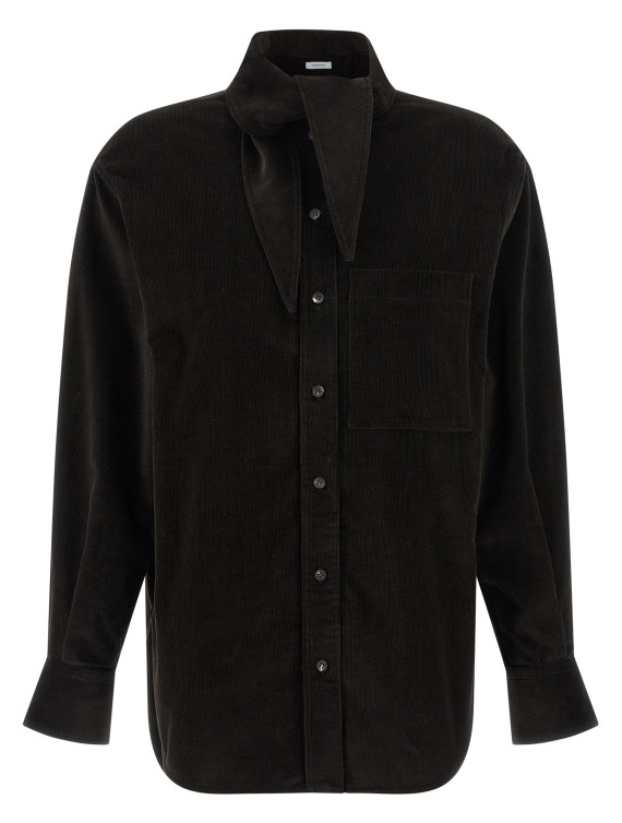 Velvet overshirt #1