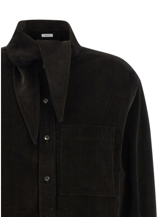 Velvet overshirt #