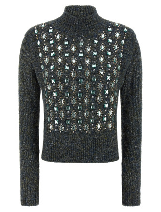 'Mirror Image' turtleneck sweater