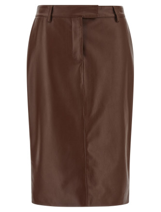 Leather skirt