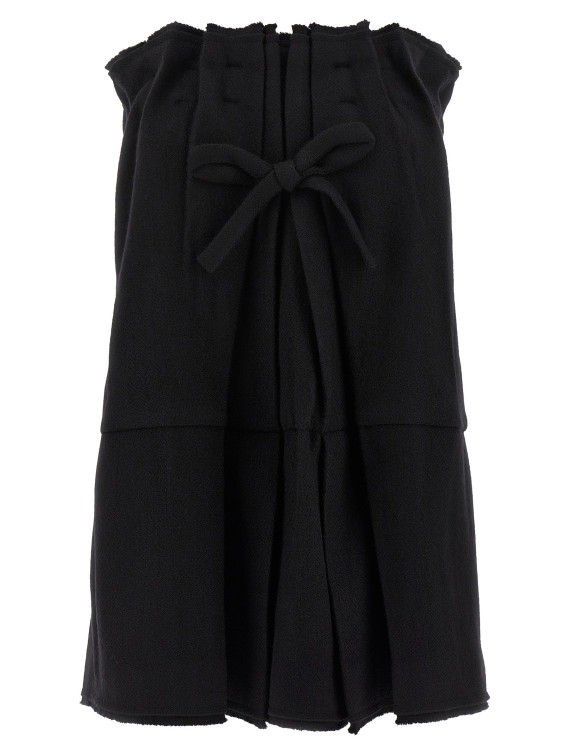 Chevron wool dress #1