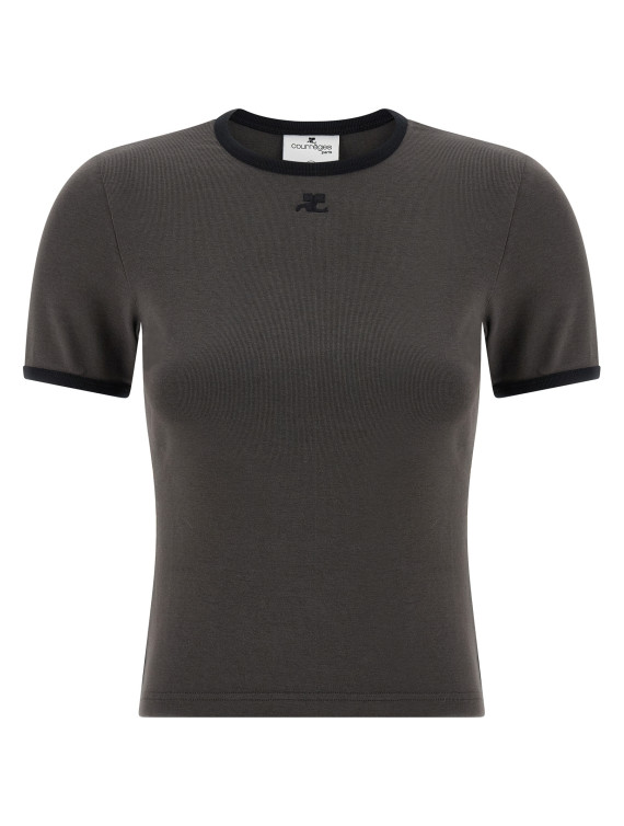 'Signature Contrast' T-shirt #1