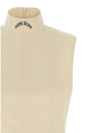 Rough canvas dress #