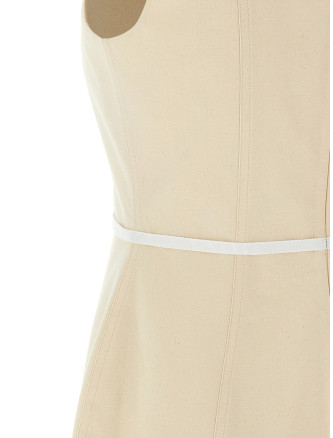 Rough canvas dress #