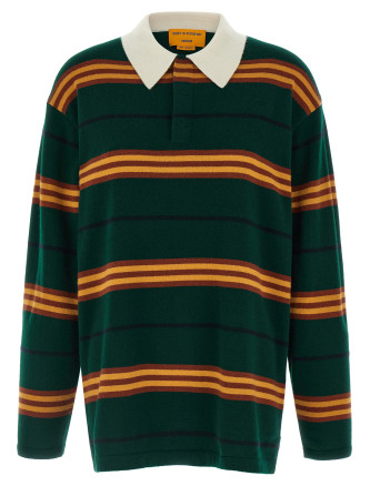 'Striped Rugby' polo shirt
