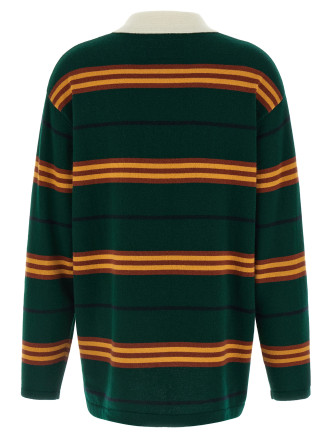 'Striped Rugby' polo shirt #