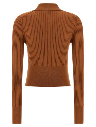 Ribbed sweater #