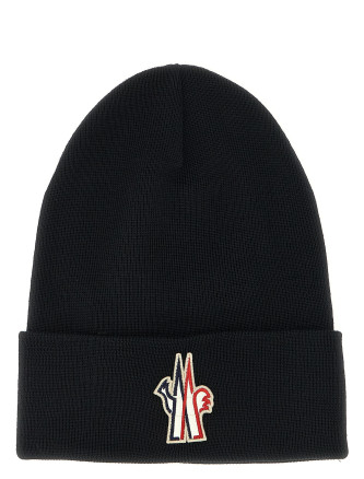 Logo patch beanie