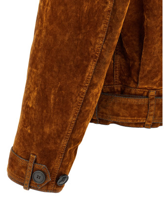 Velvet biker jacket #