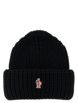 Logo patch beanie