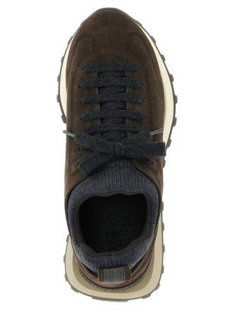 Suede sneakers #