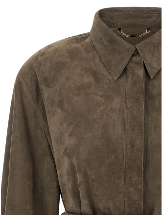 Suede shirt #