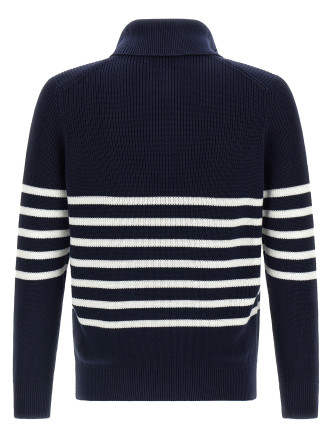 English half-ribbed sweater #
