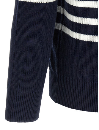 English half-ribbed sweater #