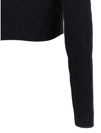 Jewel zip puller cardigan #