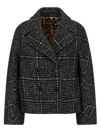 Houndstooth coat