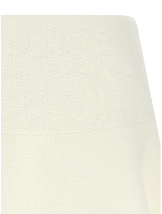 Bouclé wool skirt #