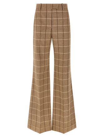 ValentinoGaravani Wool pants with window pattern