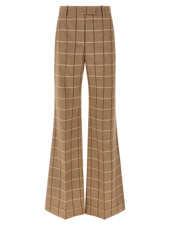 ValentinoGaravani Wool pants with window pattern #1