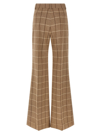 ValentinoGaravani Wool pants with window pattern #
