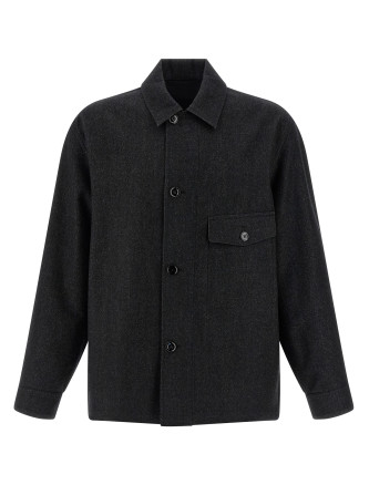 Wool overshirt